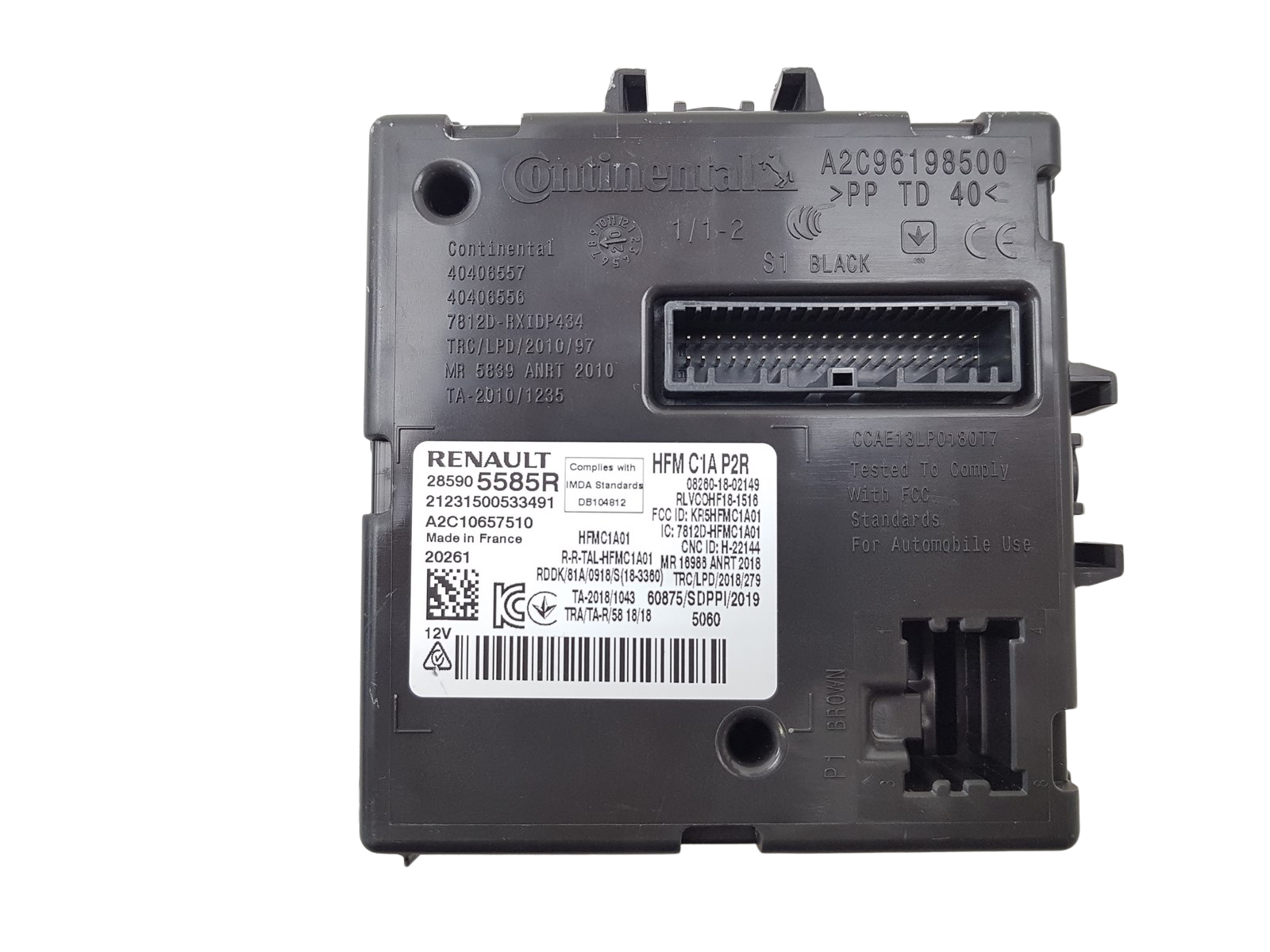 Modul krmilne enote Renault Clio 5 Zoe 285905585R A2C10657510 0km 30 main product photo
