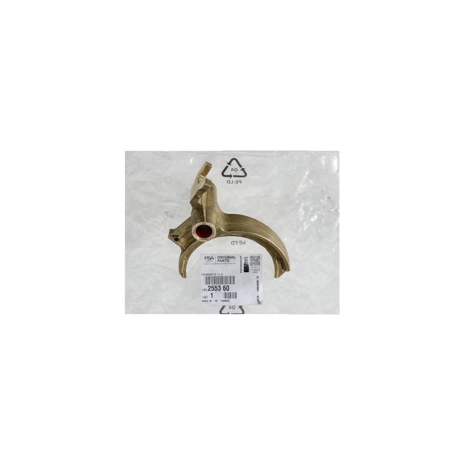 Vilica menjalnika Nov Original 2553.60 255360 Citroen Peugeot main product photo