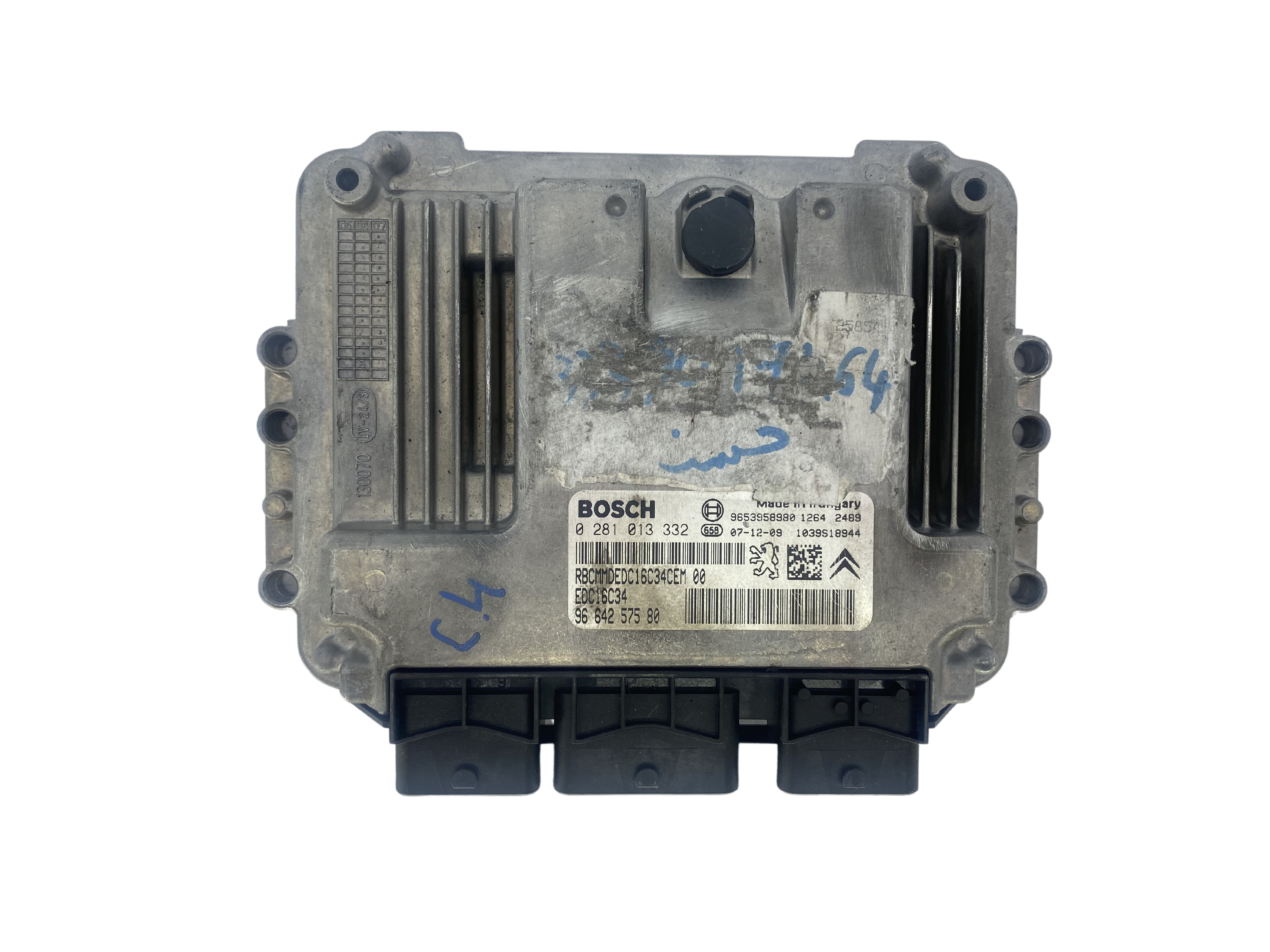 Kontrolna Enota 0281013332 9664257580 9653958980 EDC16C34 PSA Bosch 53541 main product photo