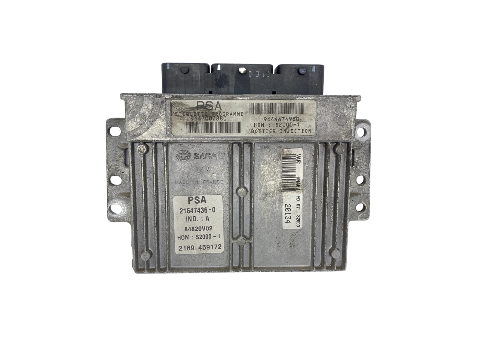 Kontrolna Enota 9647007880 9644674980 21647436-0 PSA Sagem 59501 main product photo