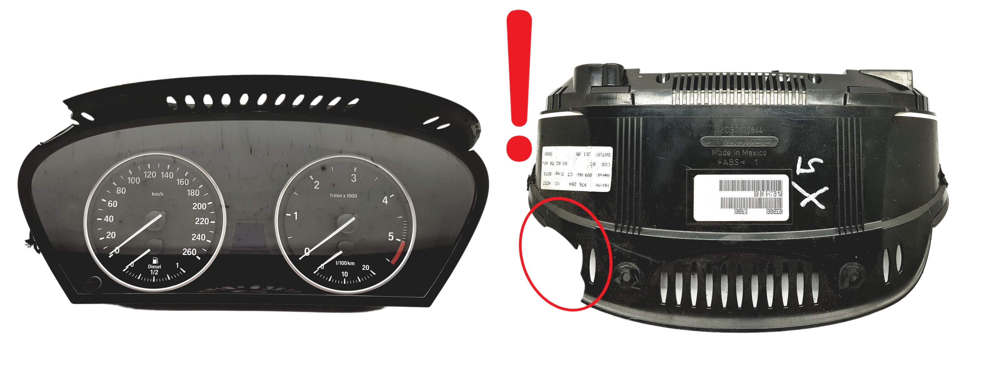 Merilnik vrtljajev BMW X5 6211 9143835 A2C53242031 main product photo