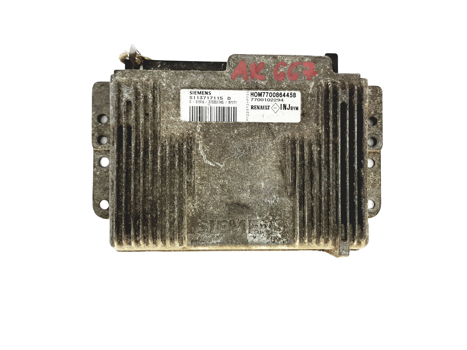 Kontrolna Enota 7700102294 7700864458 S113717115D Renault Siemens 22291 main product photo