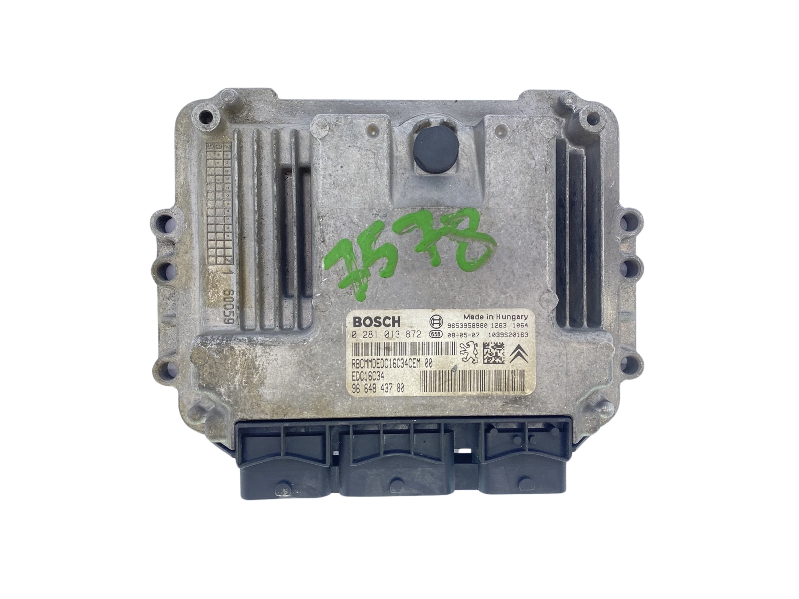 Kontrolna Enota 0281013872 9664843780 9653958980 PSA Bosch 63688 main product photo