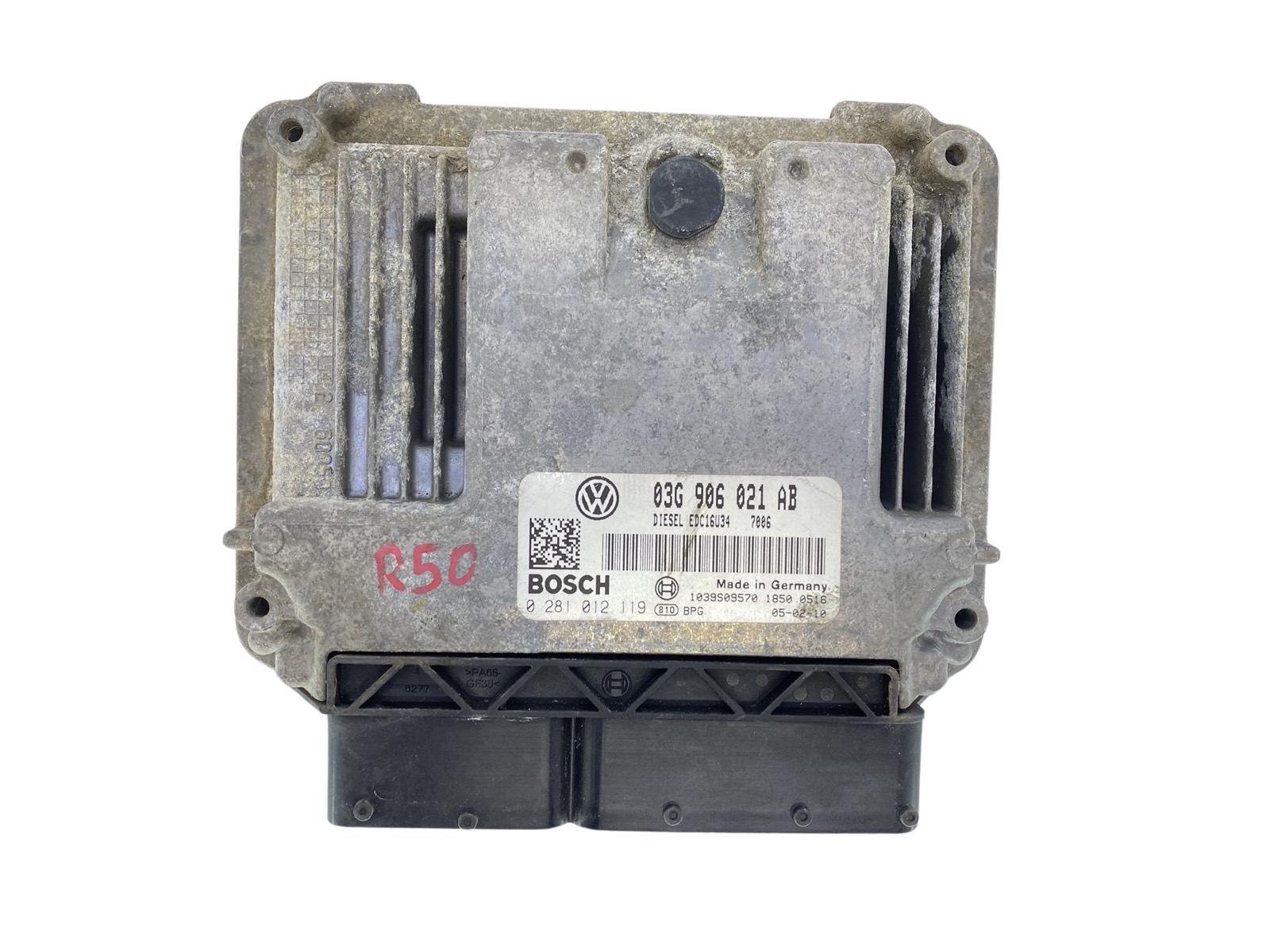 Kontrolna Enota Motorja ECU VW 03G906021AB 0281012119 Bosch 64074 main product photo