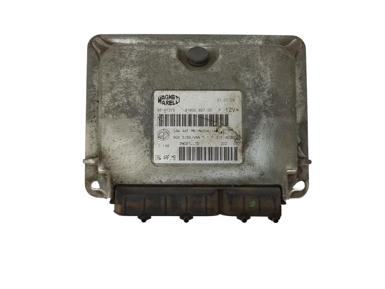 Kontrolna Enota IAW 4AF.M9 55187372 61600.627.05 Fiat Magneti Marelli 15715 main product photo