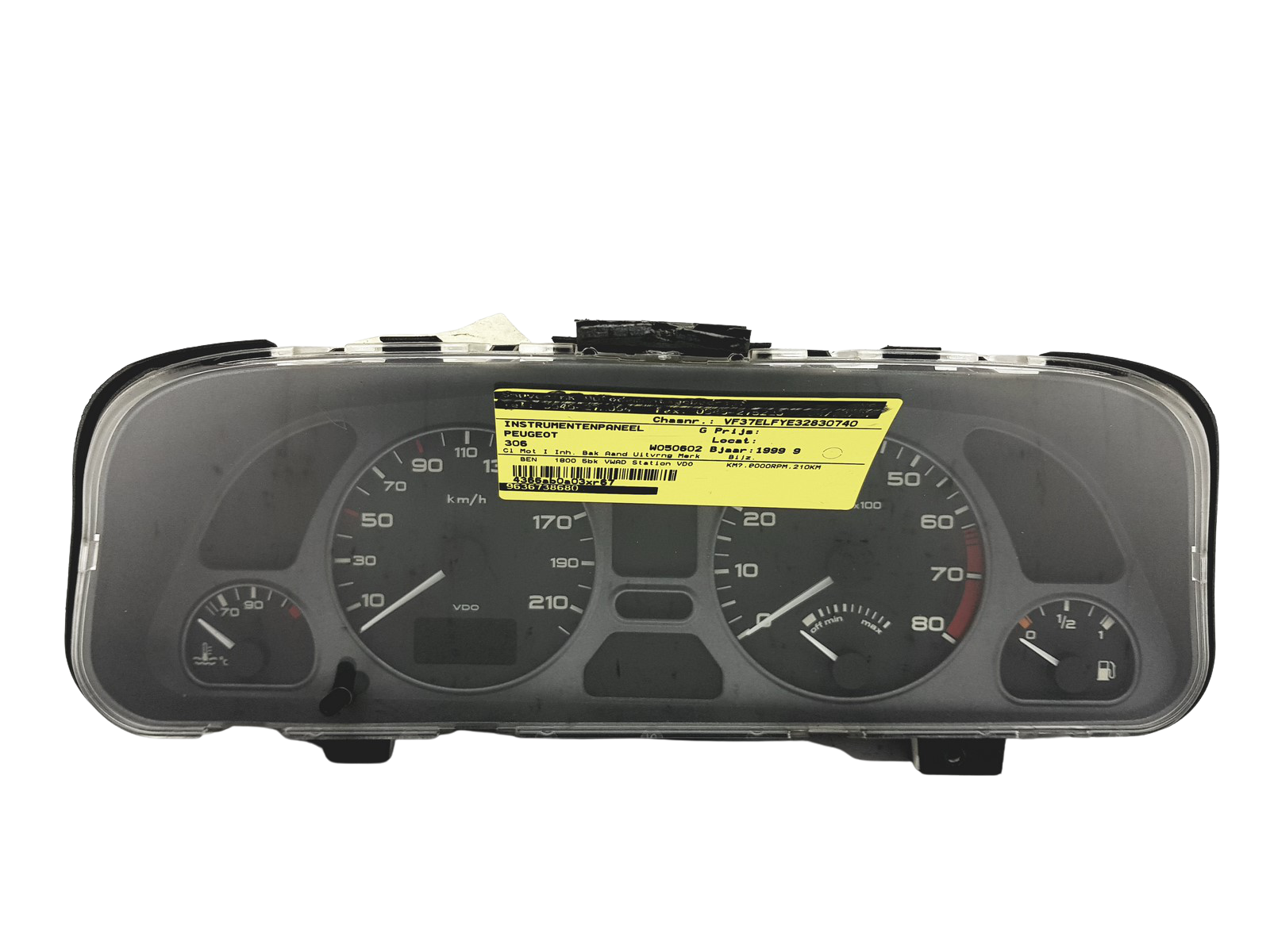 Merilnik hitrosti Peugeot 306 9636738680 110008808108 49474 main product photo