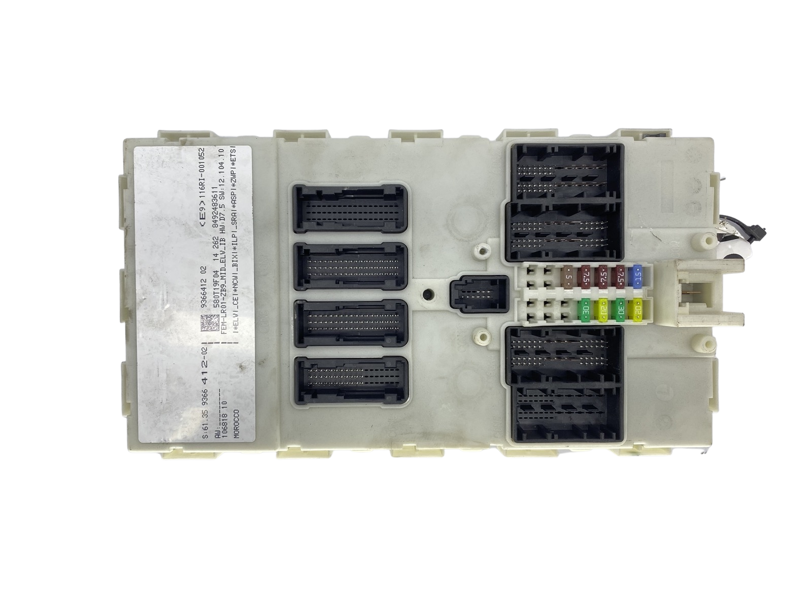 Modul krmilne enote 61.35 9366412-02 580T19F04 BMW LEAR main product photo