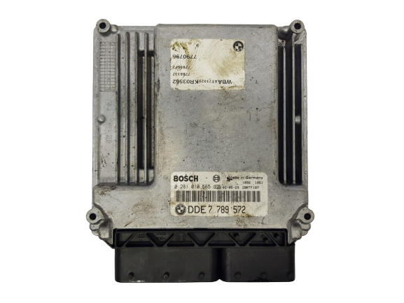 Kontrolna Enota Motorja ECU BMW 7789572 0281010565 Bosch main product photo