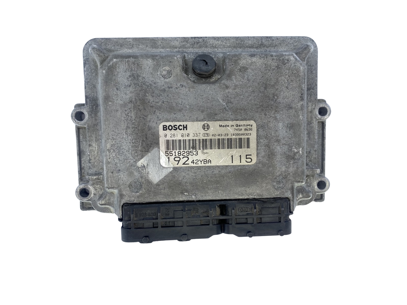 Kontrolna Enota Fiat 55182953 0281010337 19242YBA Bosch 50057 main product photo