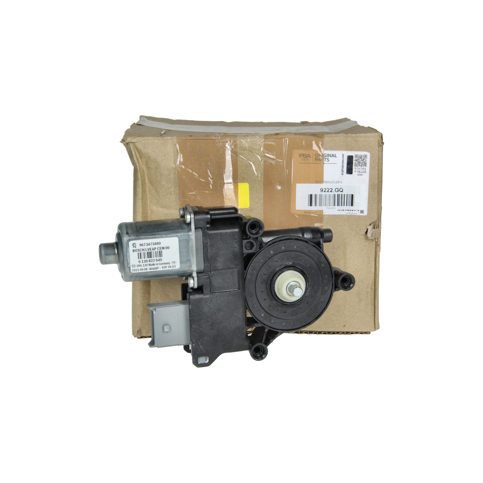 Motor dvigala stekla Desni Nov Original 9222GQ 9222.GQ Peugeot main product photo