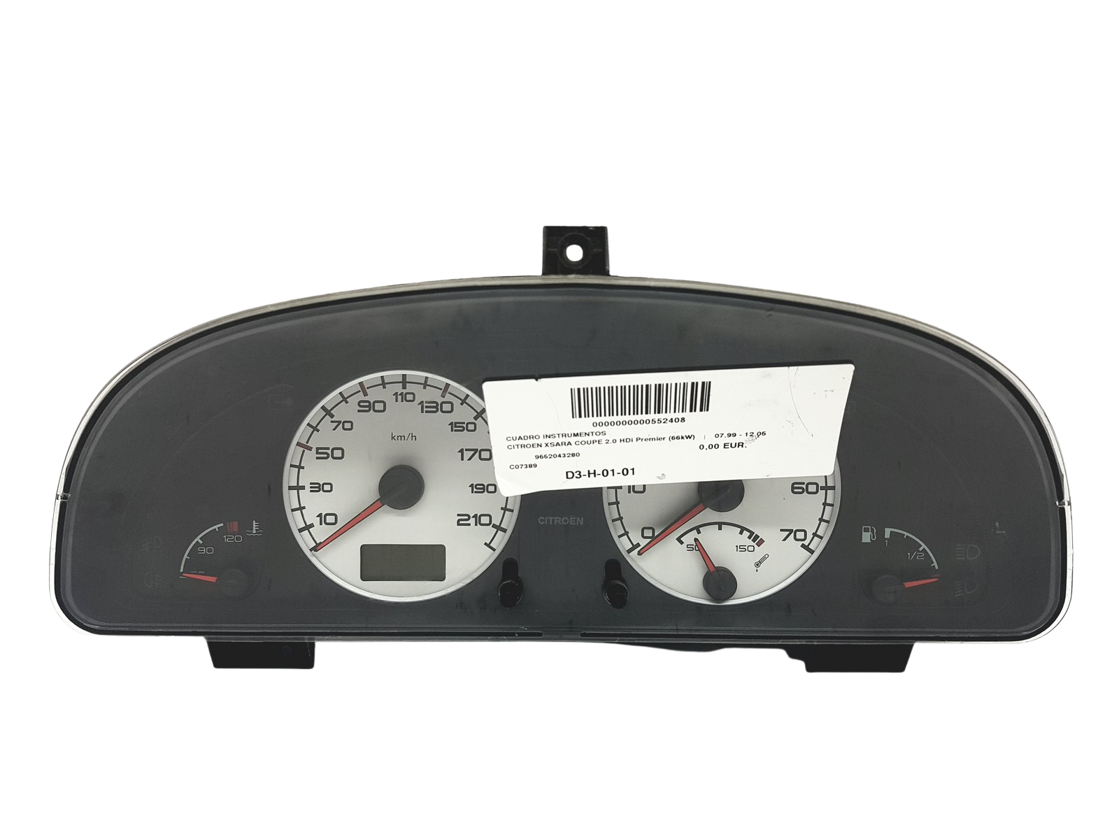 Merilnik hitrosti Citroen Xsara 9652043280 B 00 55301 main product photo