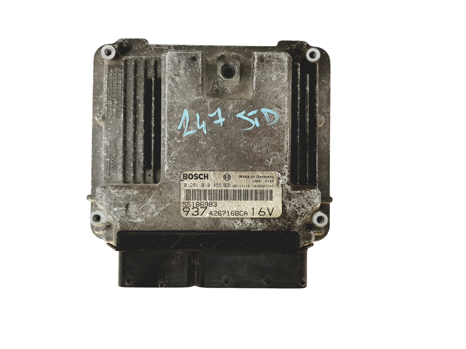 Kontrolna Enota Alfa Romeo 55186983 0281010455 Bosch 26338 main product photo