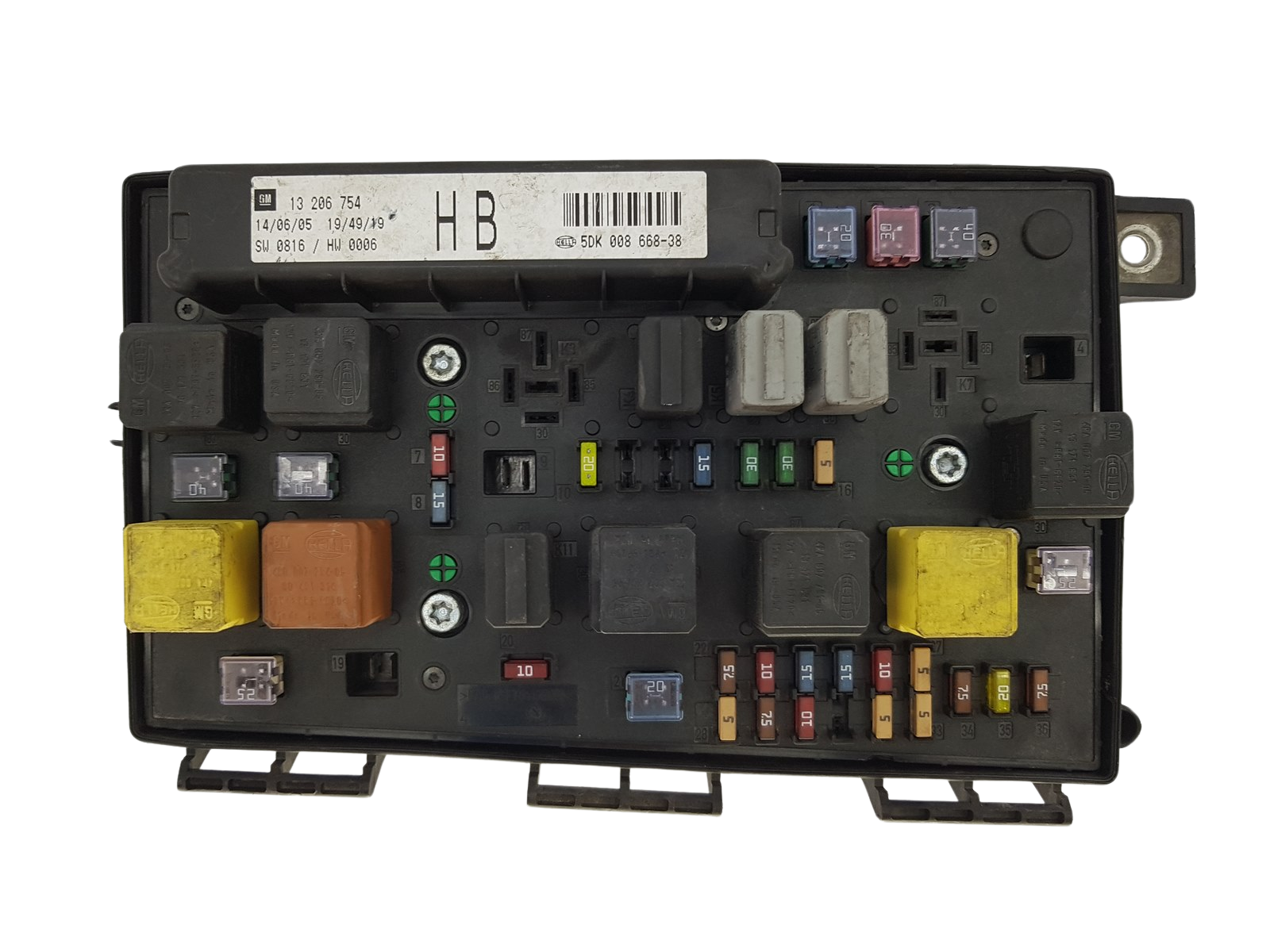 Modul 13206754 5DK008668-38 HB Opel GM 1590 main product photo