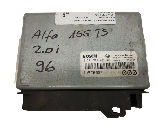 Kontrolna Enota Motorja ECU Alfa Romeo 00077978270 0261203993 Bosch main product photo