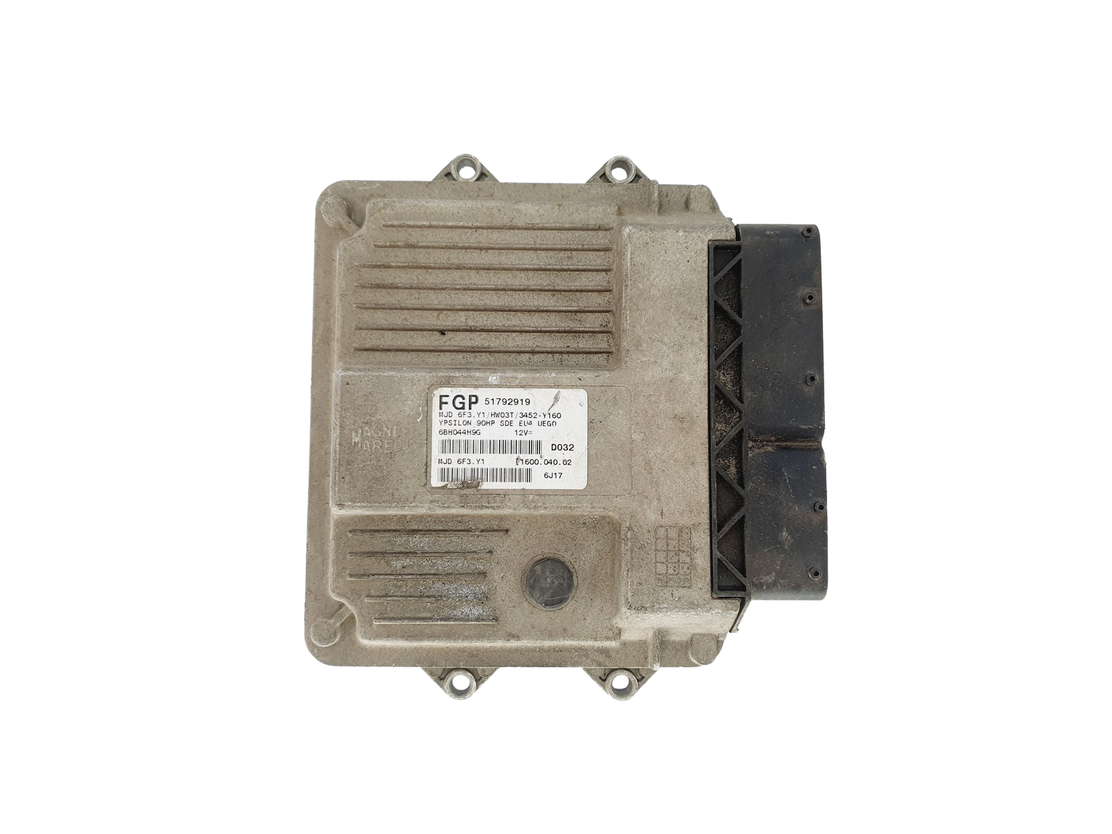 Kontrolna Enota Motorja ECU Lancia 51792919 MJD6F3.Y1 Magneti Marelli 35567 main product photo