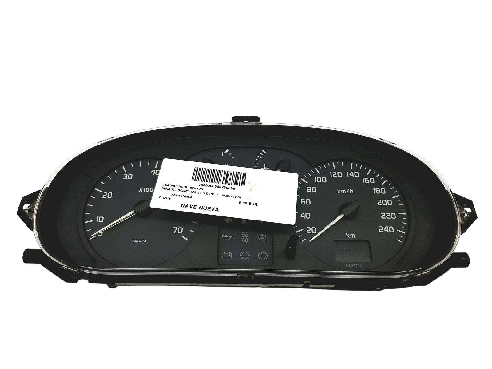 Merilnik vrtljajev Renault Scenic 1 Megane 1 7700427896 A 50479 main product photo