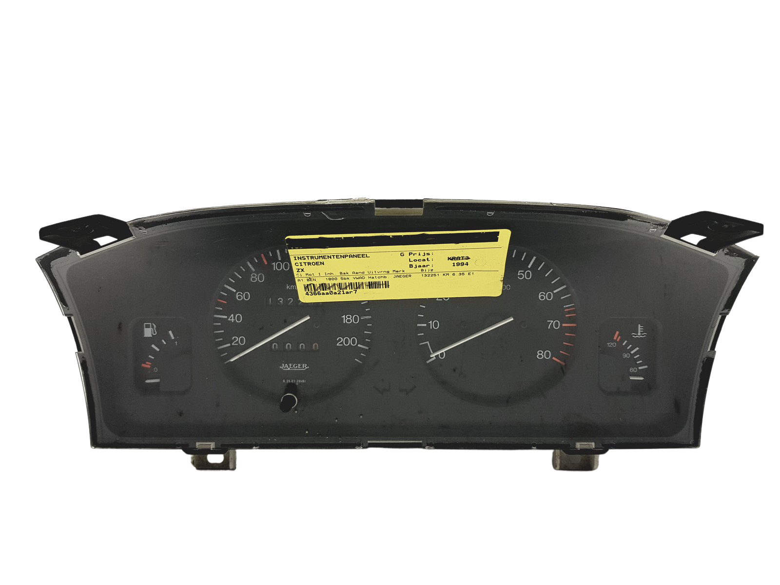 Merilnik vrtljajev Citroen ZX 9611630580 09022519901 49723 main product photo