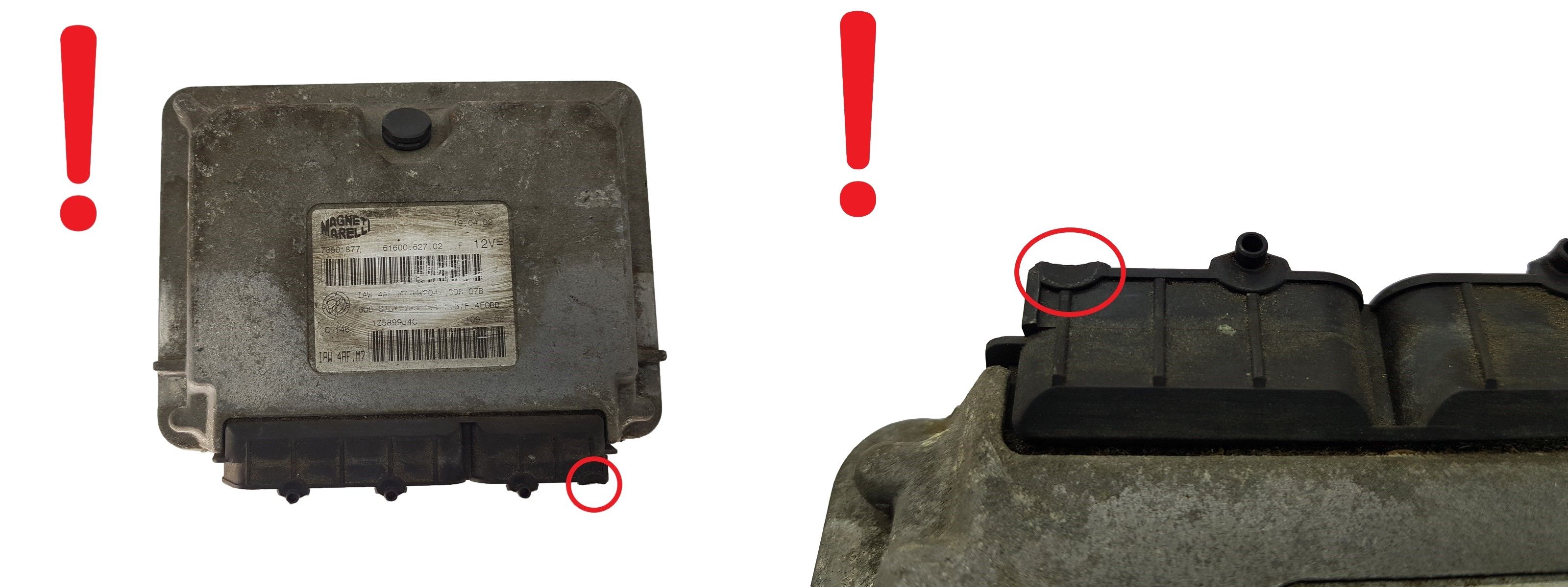 Kontrolna Enota IAW4AF.M7 73501877 61600.627.02 Fiat Magneti Marelli 2834 main product photo