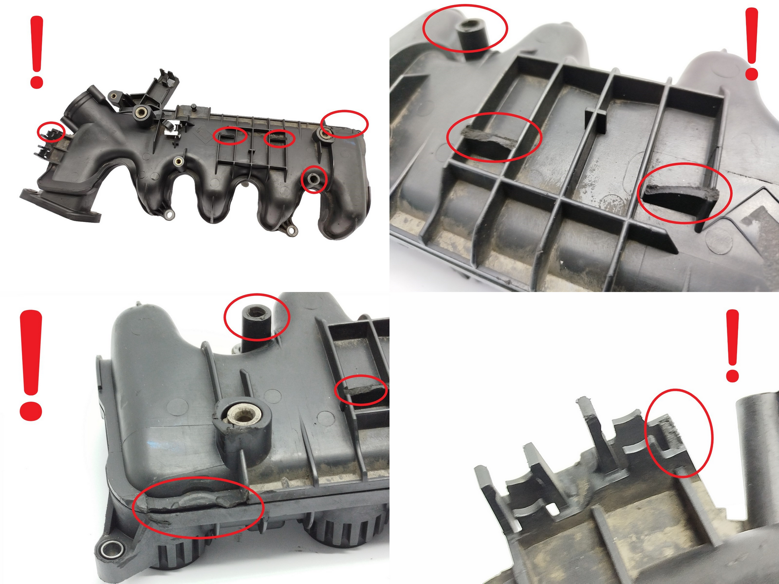 Sesalni kolektor 0361N3 9653808680 1.6 HDI 16v TDCI Citroen Peugeot Ford 1870 main product photo