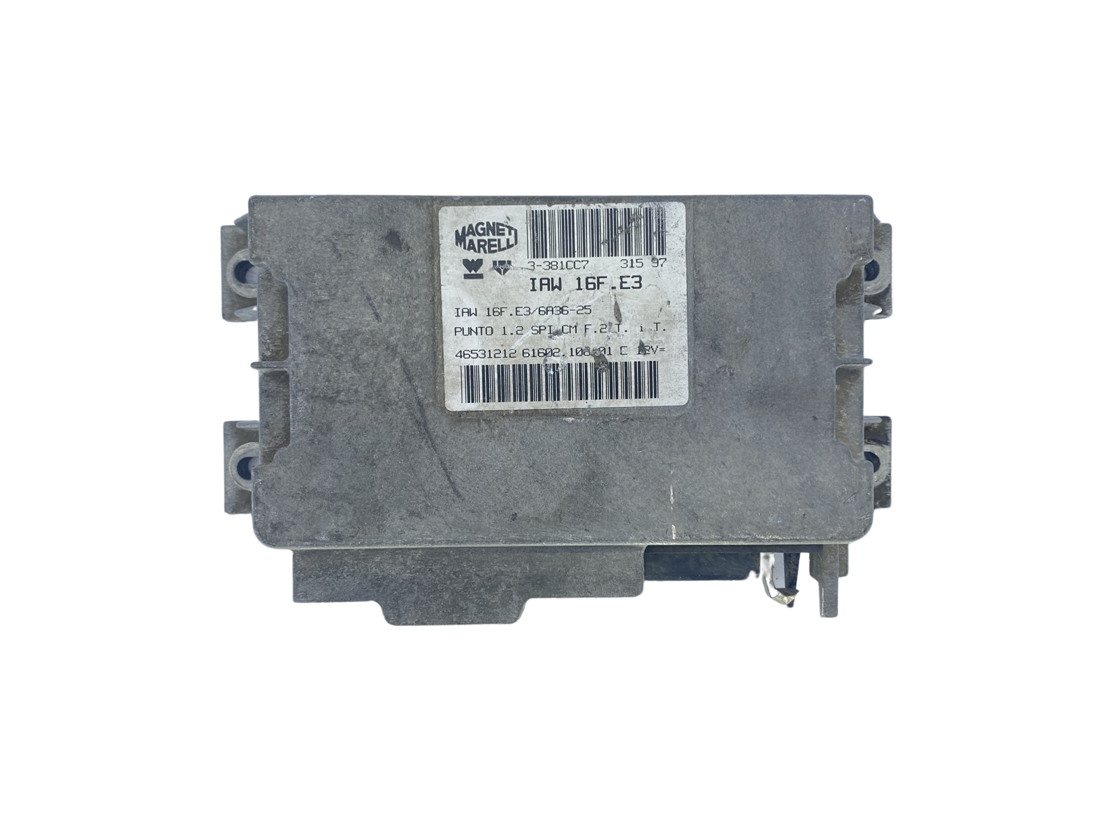 Kontrolna Enota Fiat 46531212 IAW16F.E3 61602.106.01 Magneti Marelli 55568 main product photo