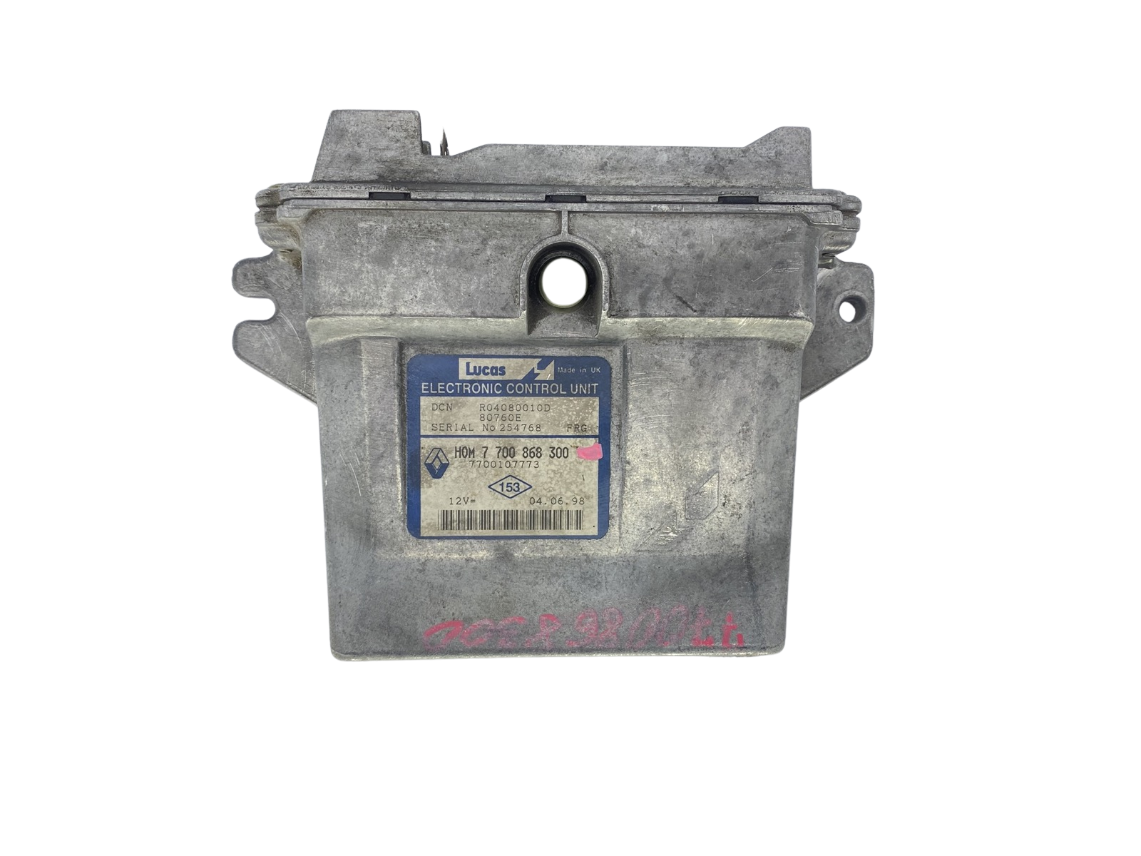 Kontrolna Enota 7700868300 7700107773 R04080010D Renault Lucas 58772 main product photo