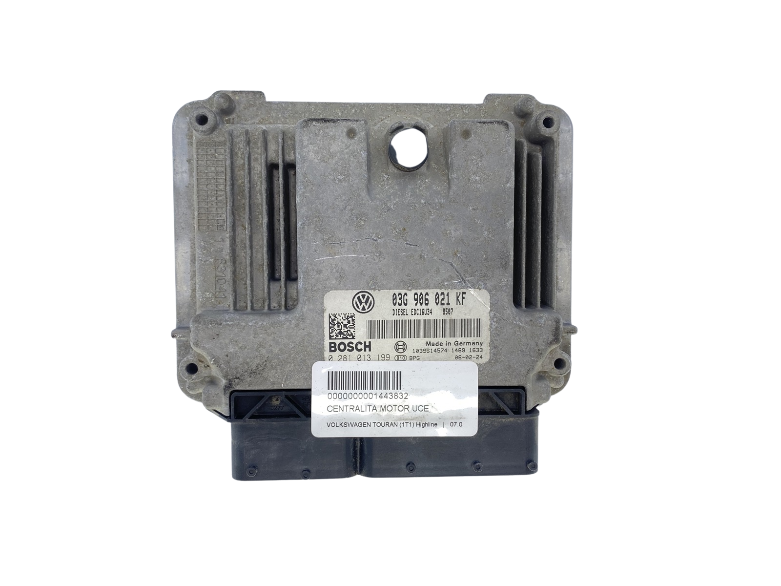 Kontrolna Enota 03G906021KF 0281013199 VW Bosch main product photo