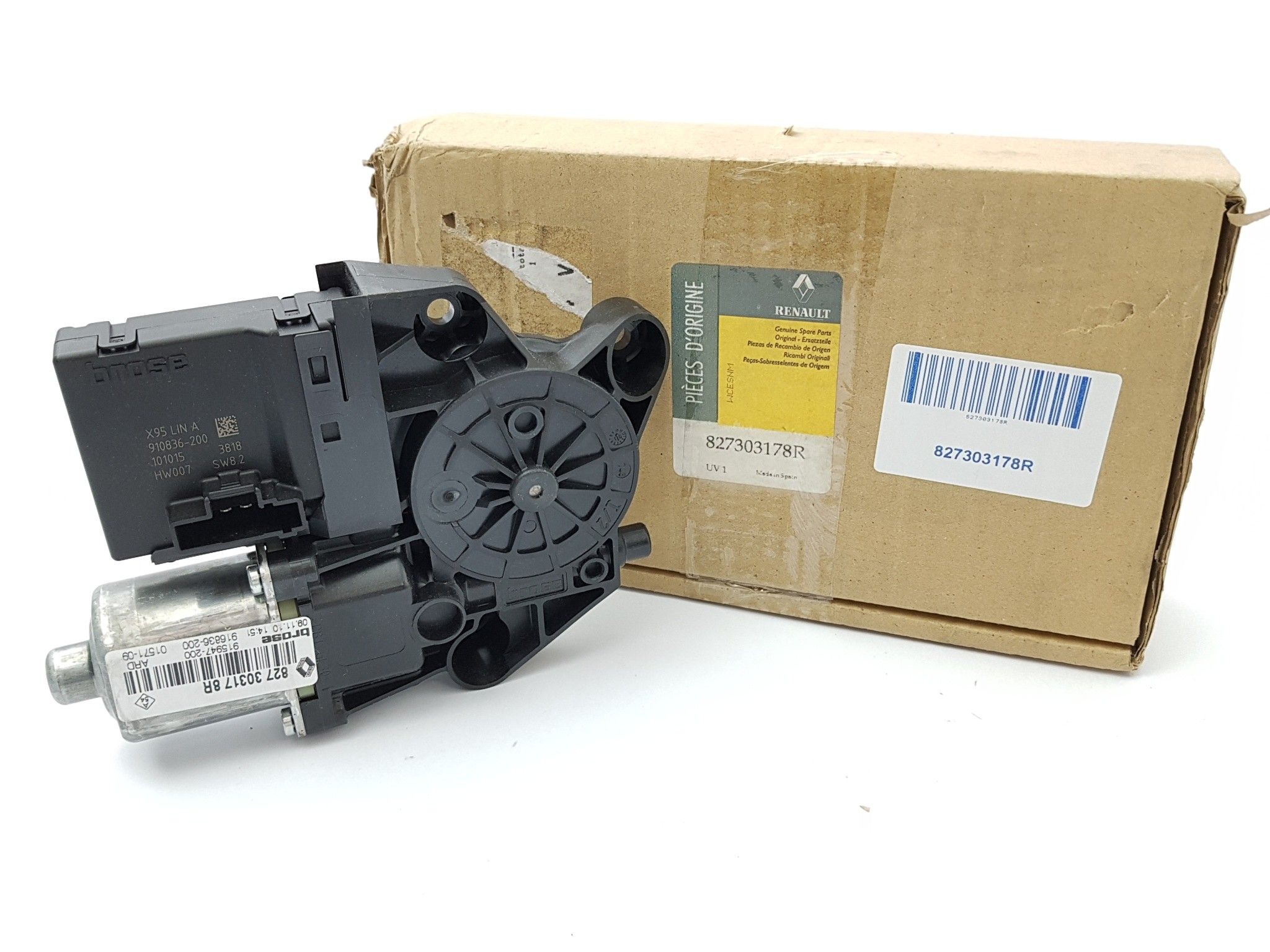 Motor dvigala stekla Desni Zadaj Original Renault Scenic 3 827303178R main product photo