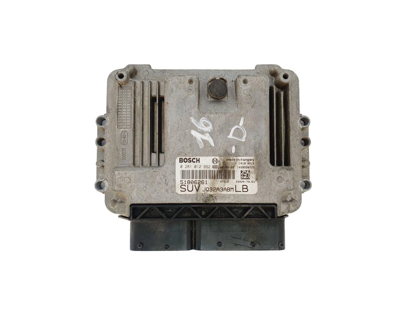 Kontrolna Enota 0281012992 51806261 Fiat Bosch 35565 main product photo