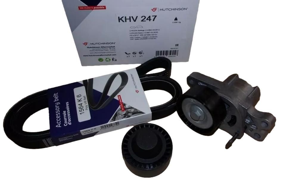 Napenjalo Pogonskega Jermena Ali Citroen Peugeot KHV247 1611282080 Hutchinson main product photo