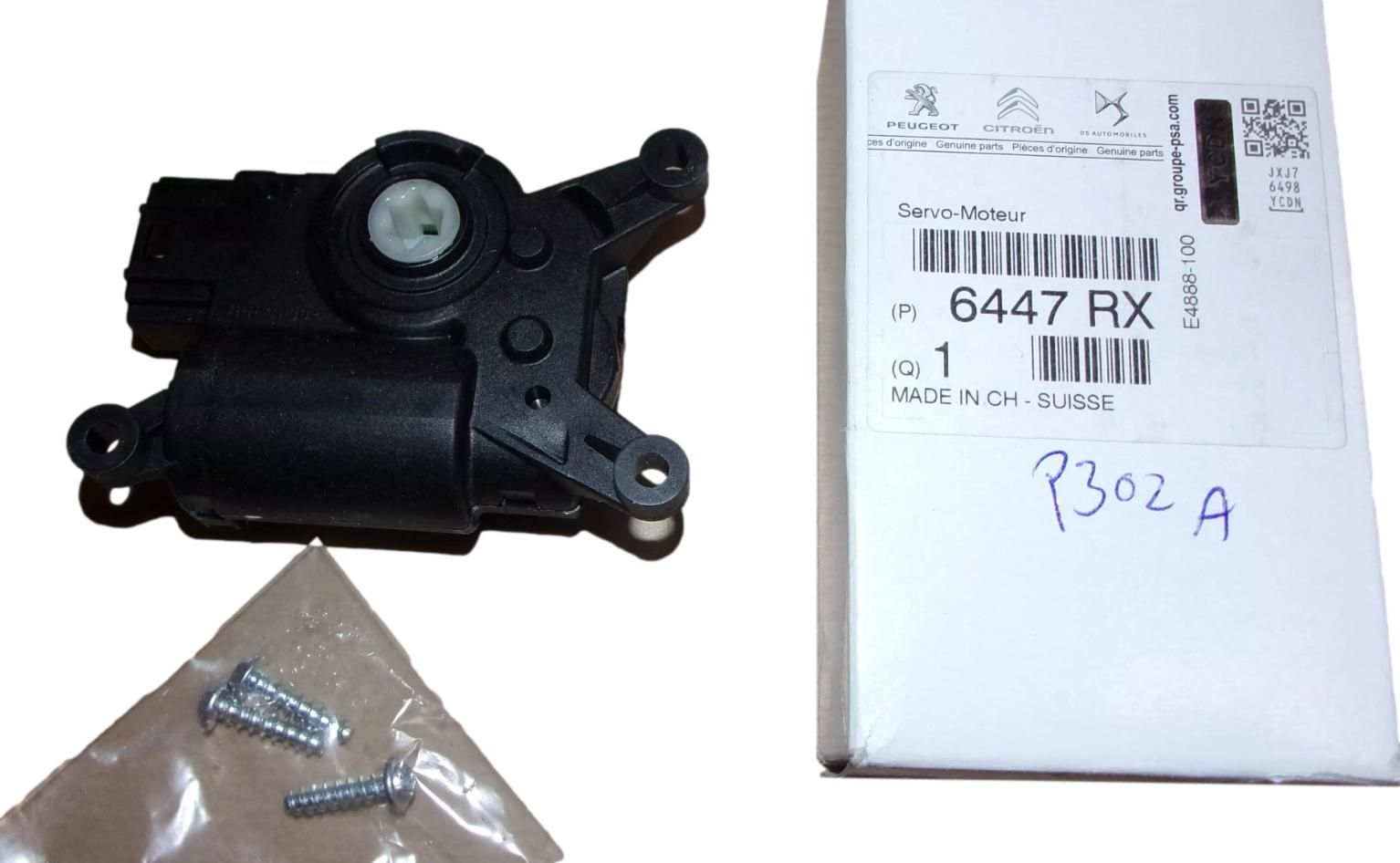 Motor grelnika Original 6447RX 6447.RX Citroen Peugeot main product photo