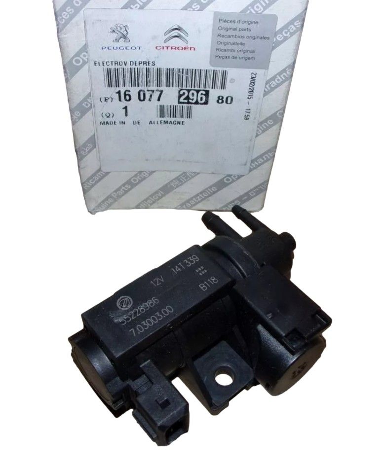 Turbo Ventil Original 1607729680 Citroen Peugeot main product photo