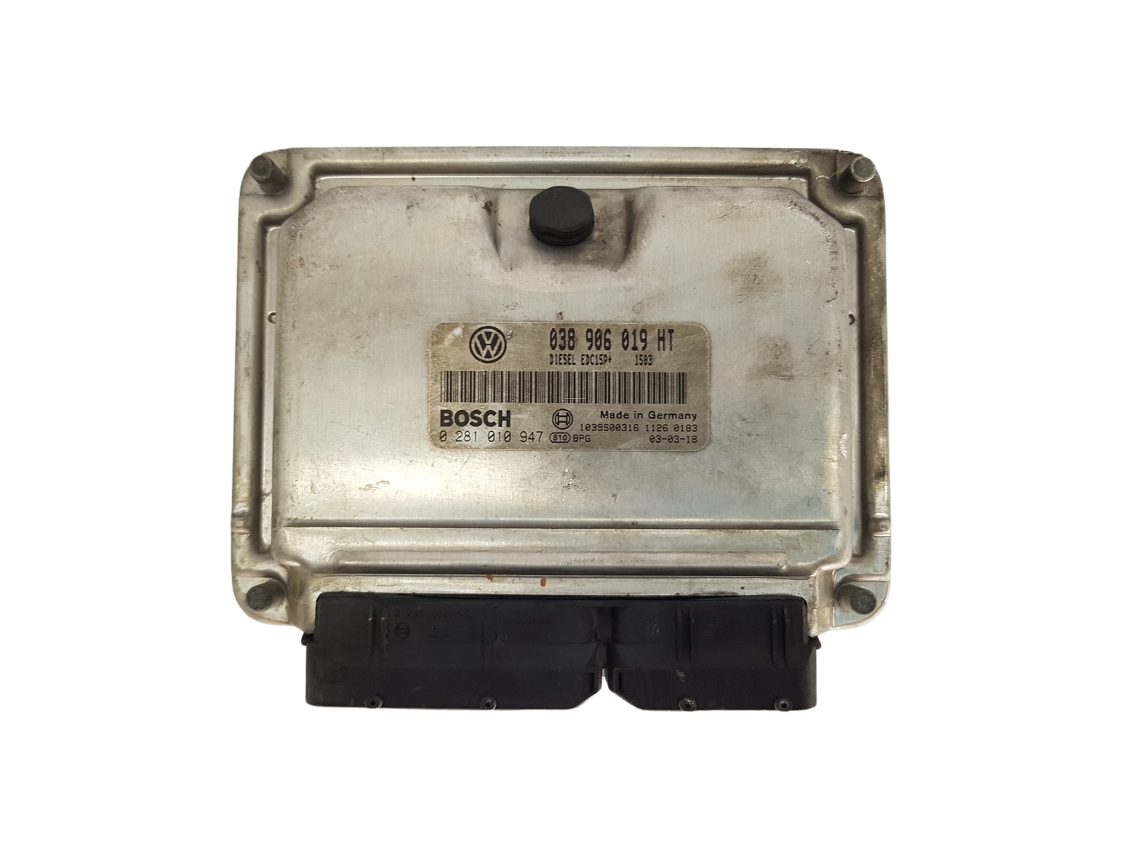 Kontrolna Enota 038906019HT 0281010947 VW Skoda Seat Bosch 3641 main product photo
