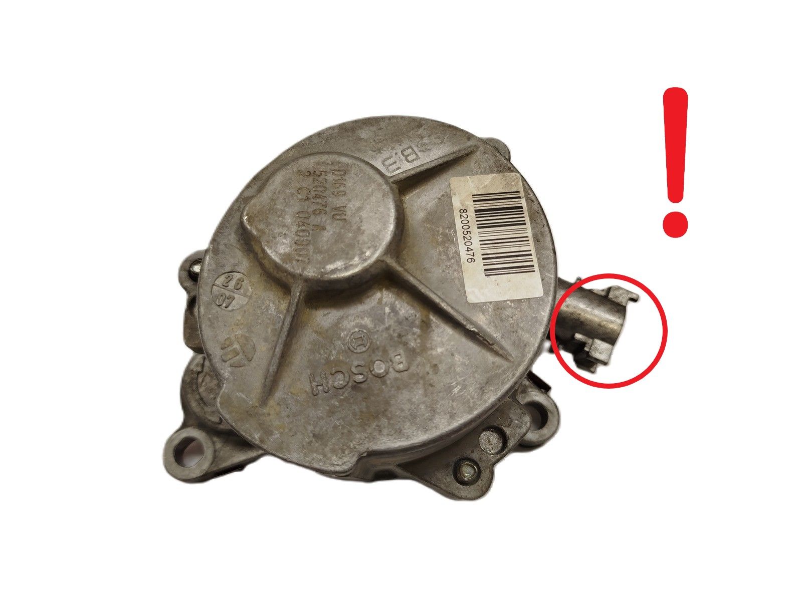 Vakuumska Črpalka 8200520476 2.0 DCI Renault Bosch 5169 main product photo