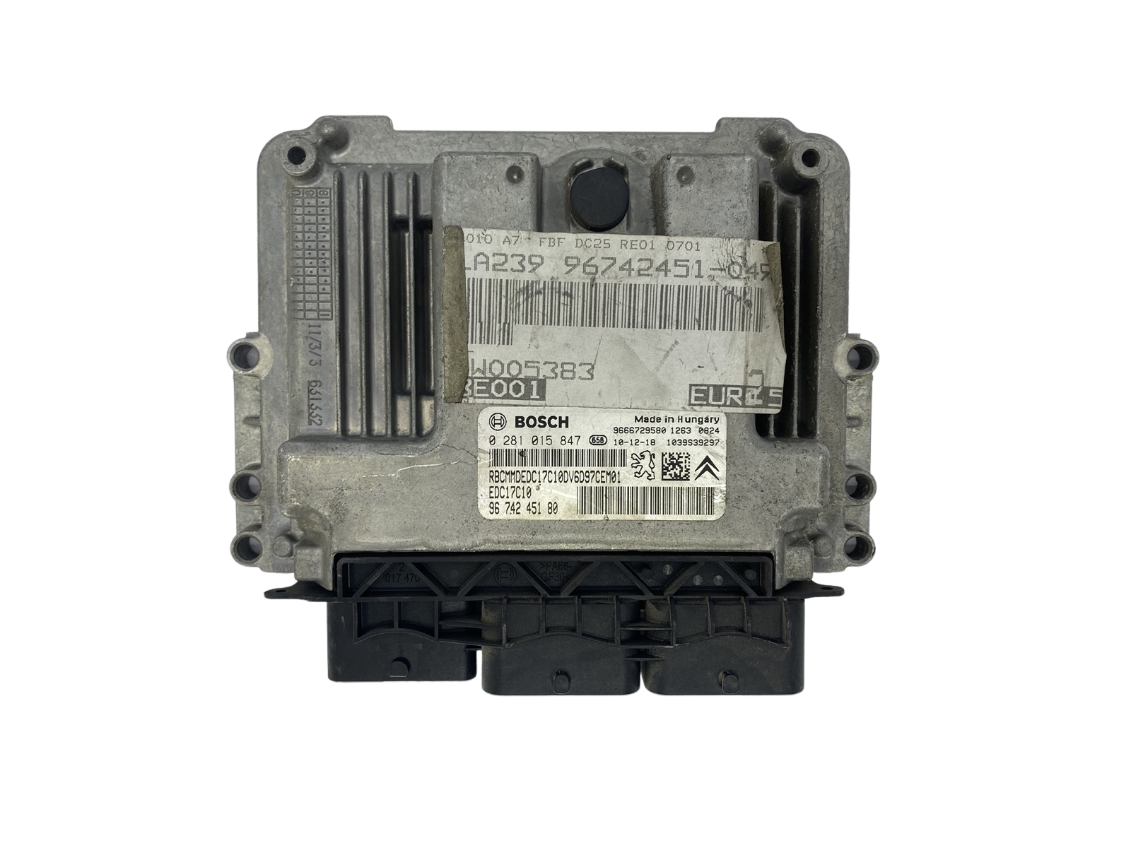 Kontrolna Enota 0281015847 9674245180 9666729580 PSA Bosch 53661 main product photo