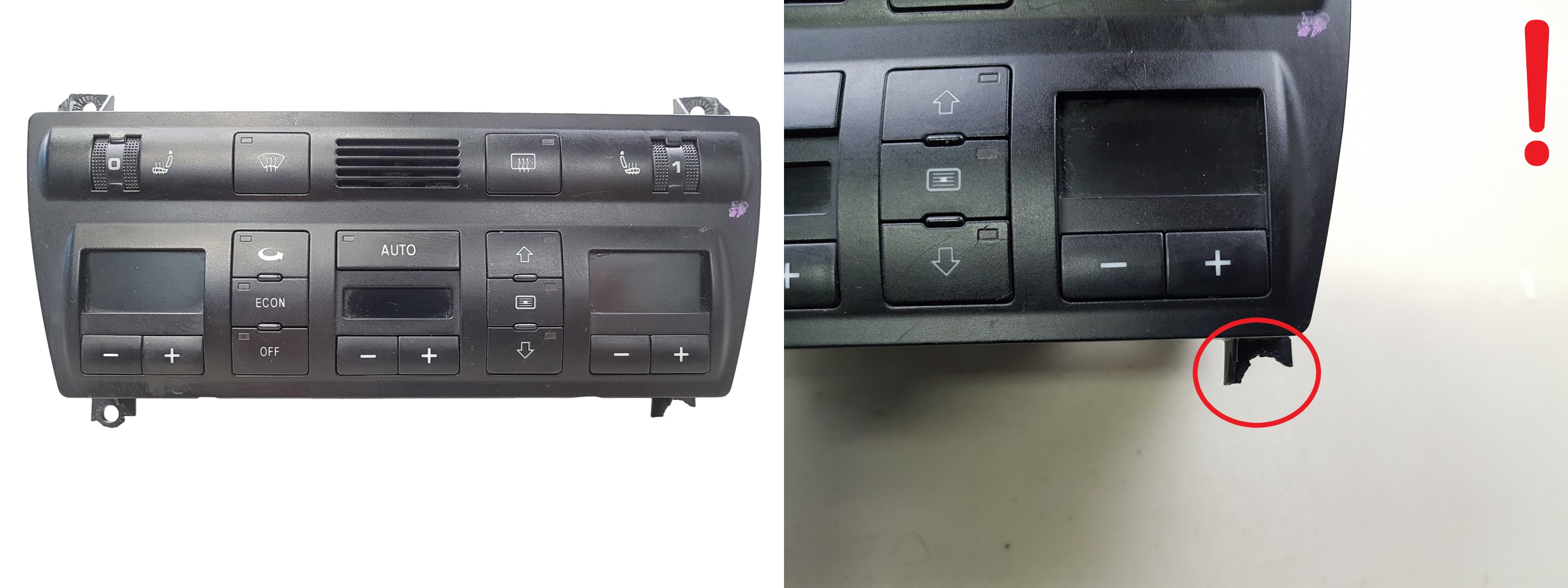 Kontrolna Enota Grelca A/C Audi A6 C5 4B0820043Q 5HB007604-13 Hella main product photo