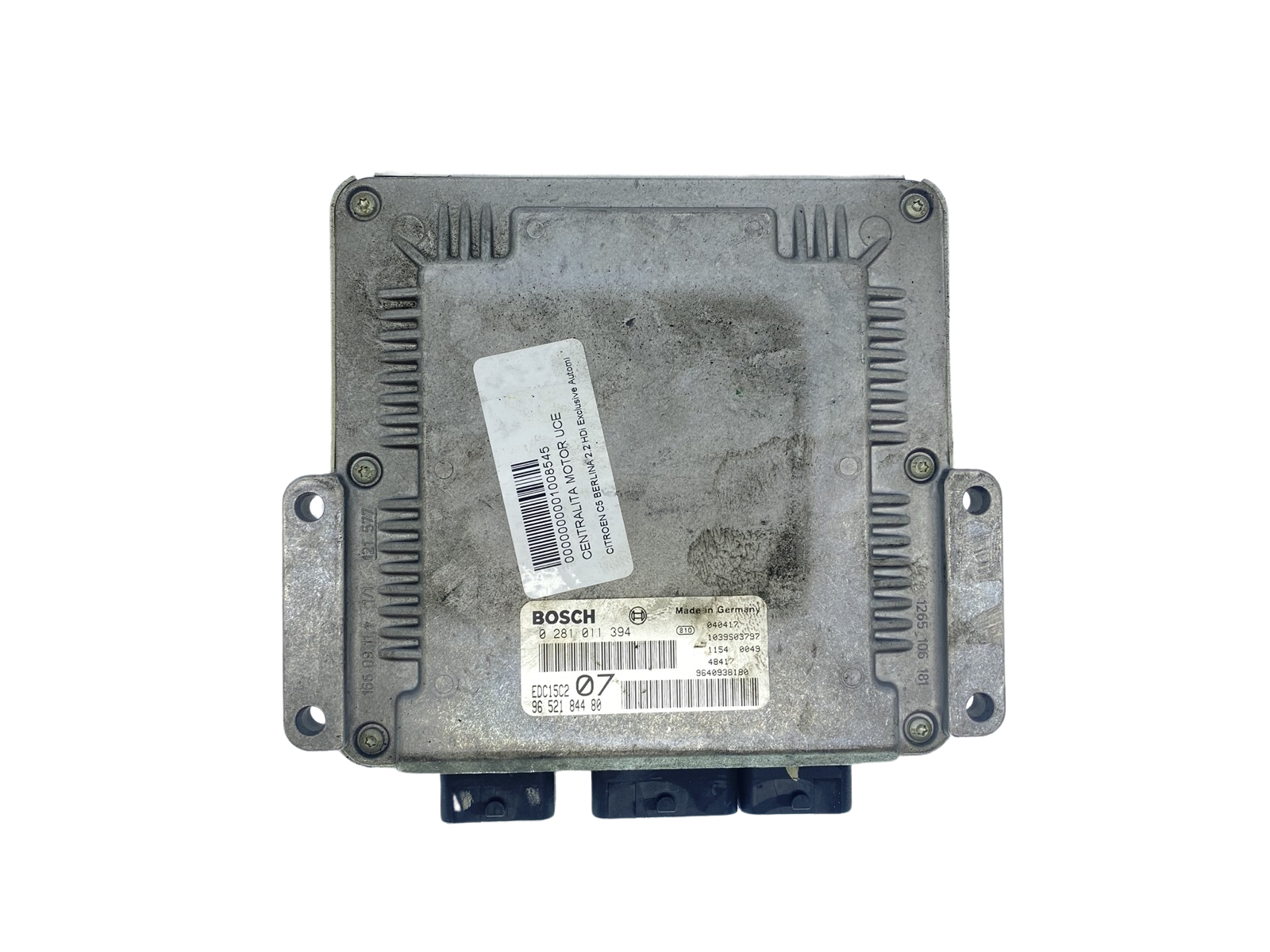Kontrolna Enota 0281011394 9652184480 9640938180 PSA Bosch 62985 main product photo