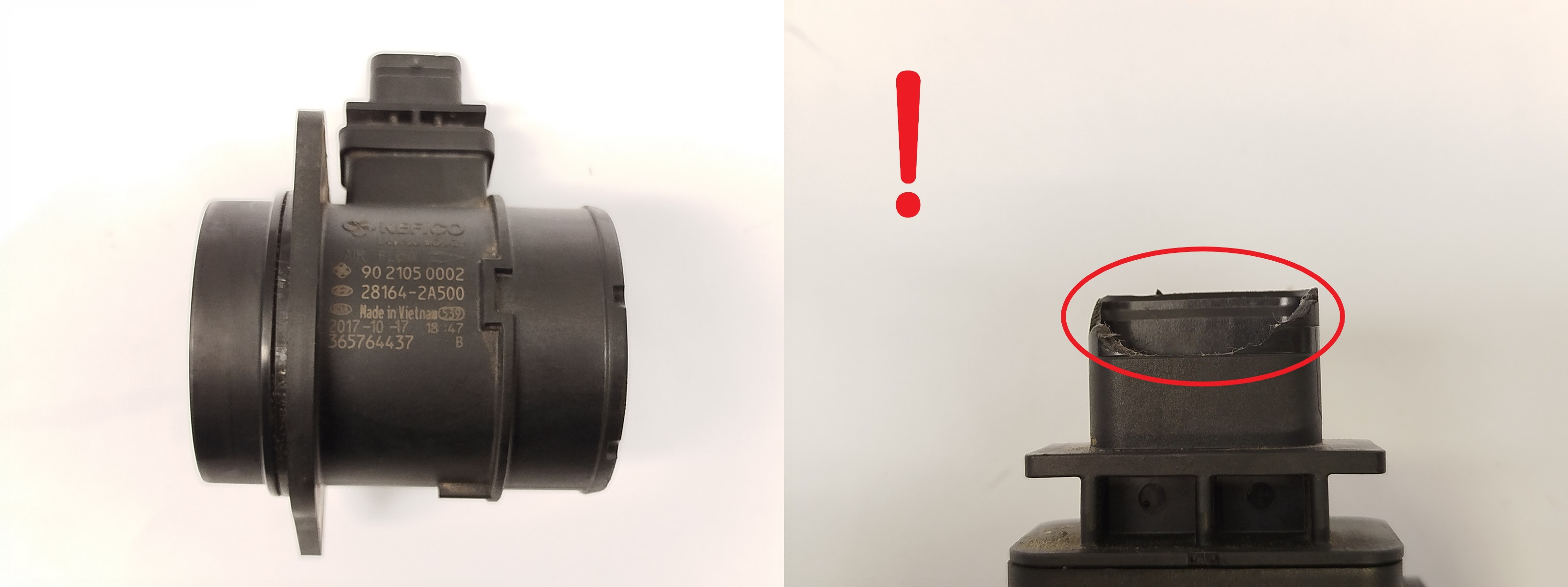 Merilnik pretoka zraka Hyundai Kia 9021050002 28164-2A500 main product photo