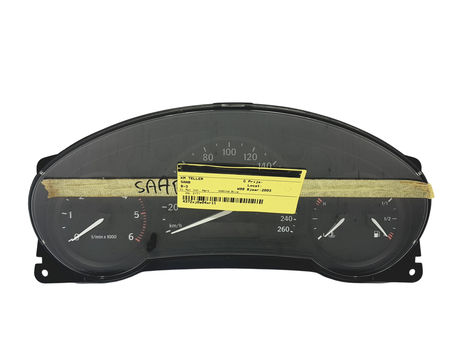 Merilnik hitrosti Saab 9-3 P12785198 0263625005 53224 main product photo