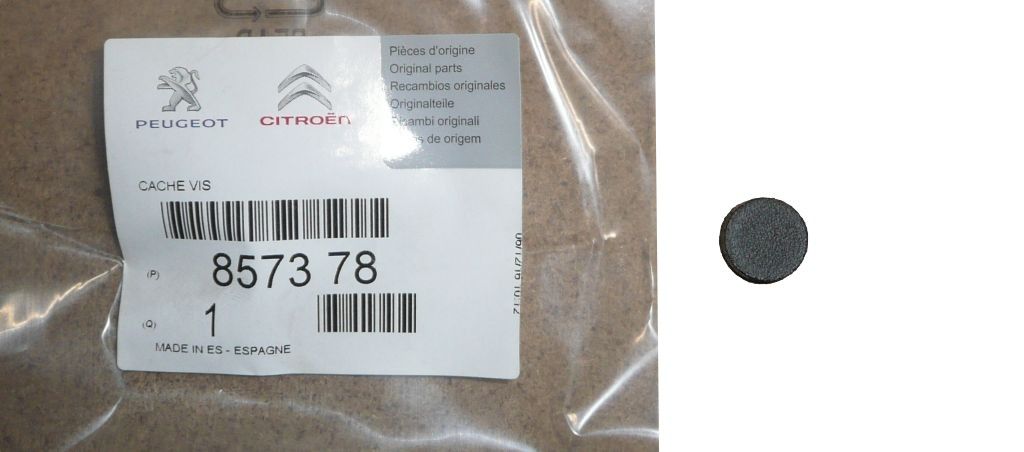 Pokrovna kapa Nov Original 8573.78 857378 Citroen Peugeot main product photo