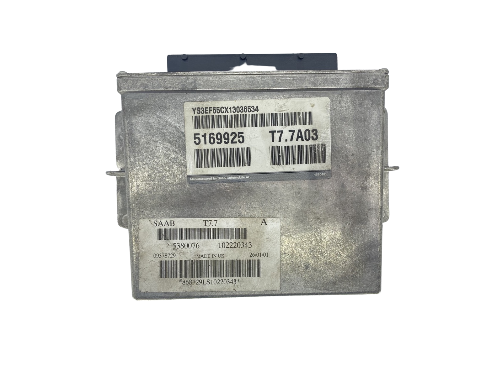 Kontrolna Enota Motorja ECU 5169925 5380076 Saab 56057 main product photo