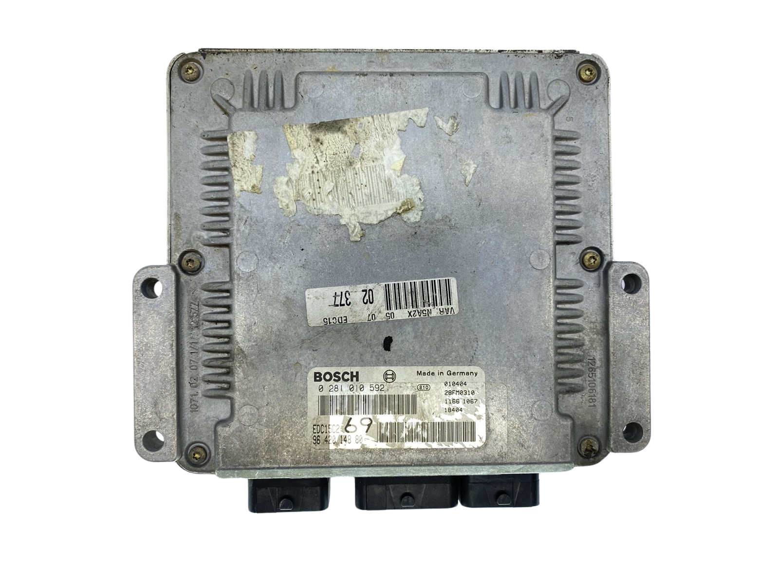 Kontrolna Enota 0281010592 9642014880 28FM0310 PSA Bosch 63990 main product photo