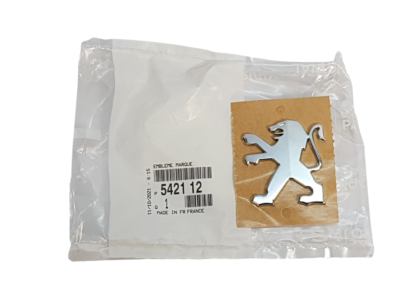 Emblem Peugeot 542112 5421.12 Original main product photo