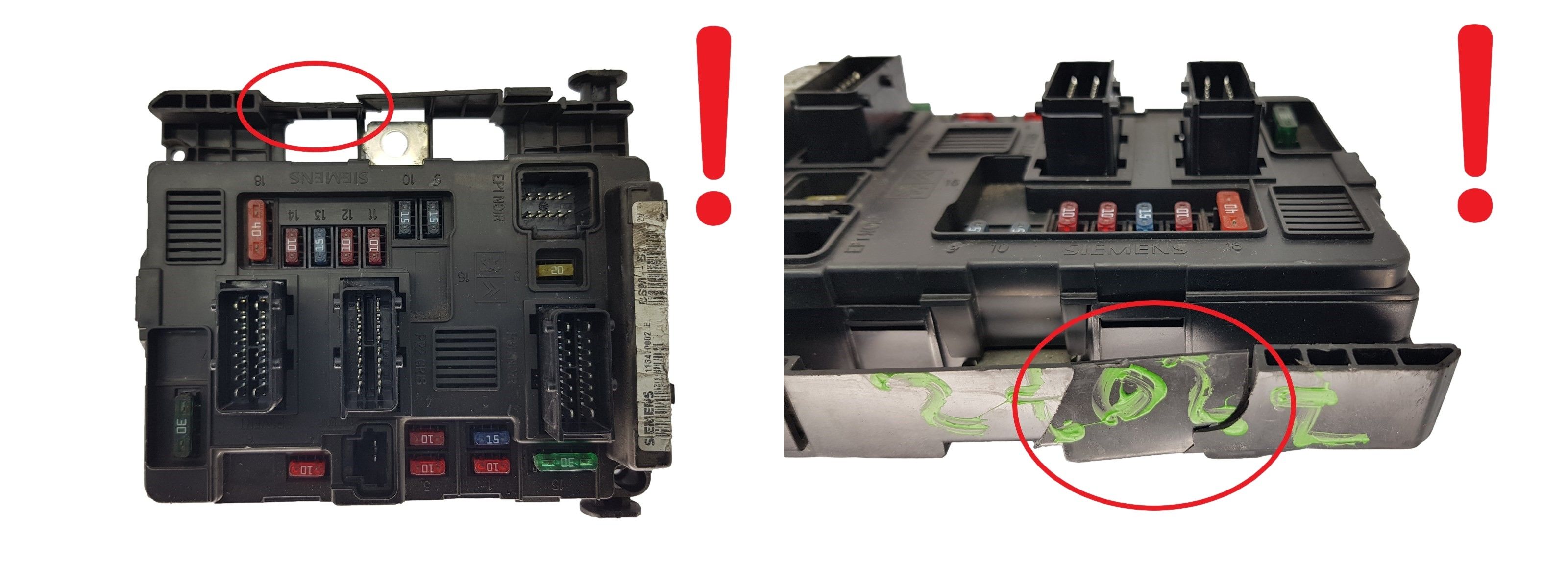 Kontrolna Enota BSM-B2 T118470002E 9643498980 PSA Siemens 2115 main product photo