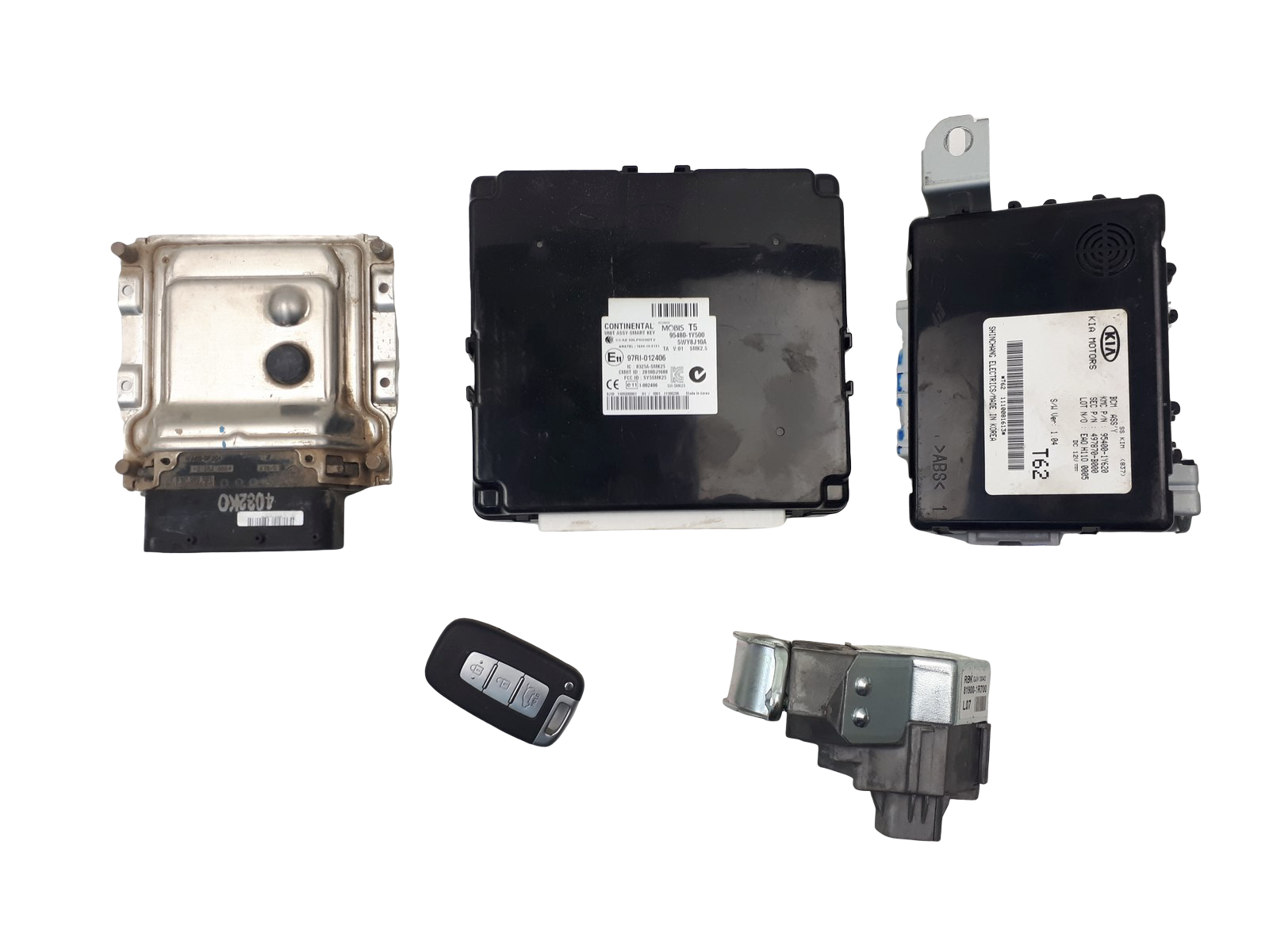 Komplet za zagon KIA Picanto 2 39111-03555 95400-1Y620 1.2 main product photo