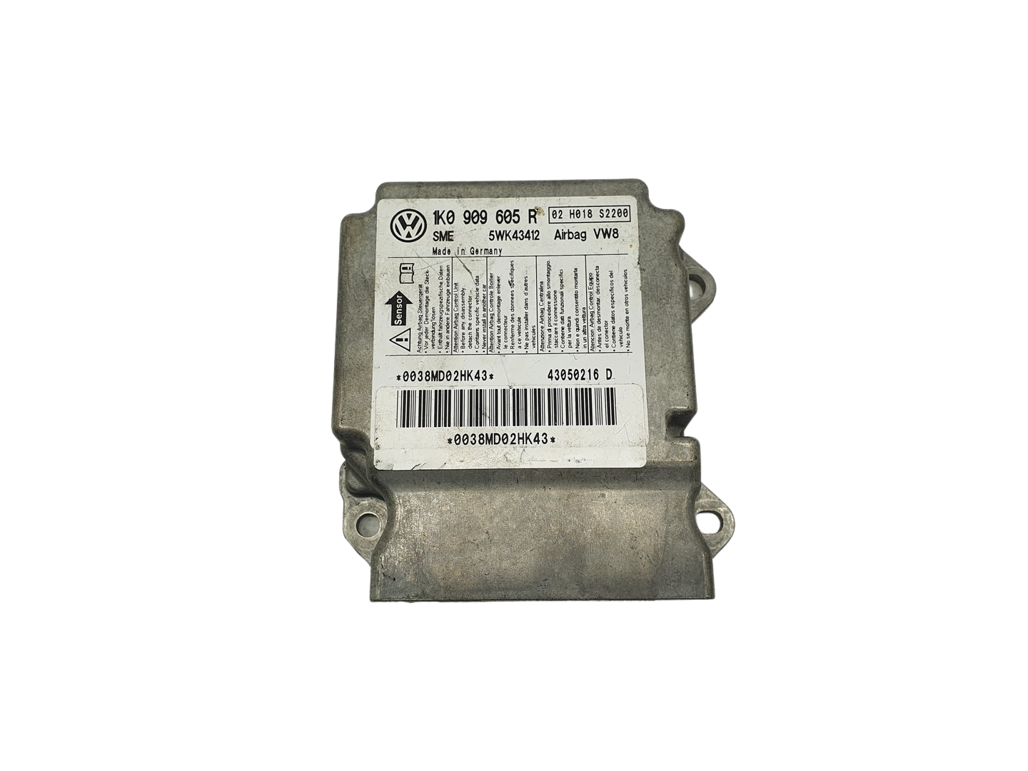 Modul krmilne enote 1K0909605R 5WK43412 VW Siemens 69078 main product photo