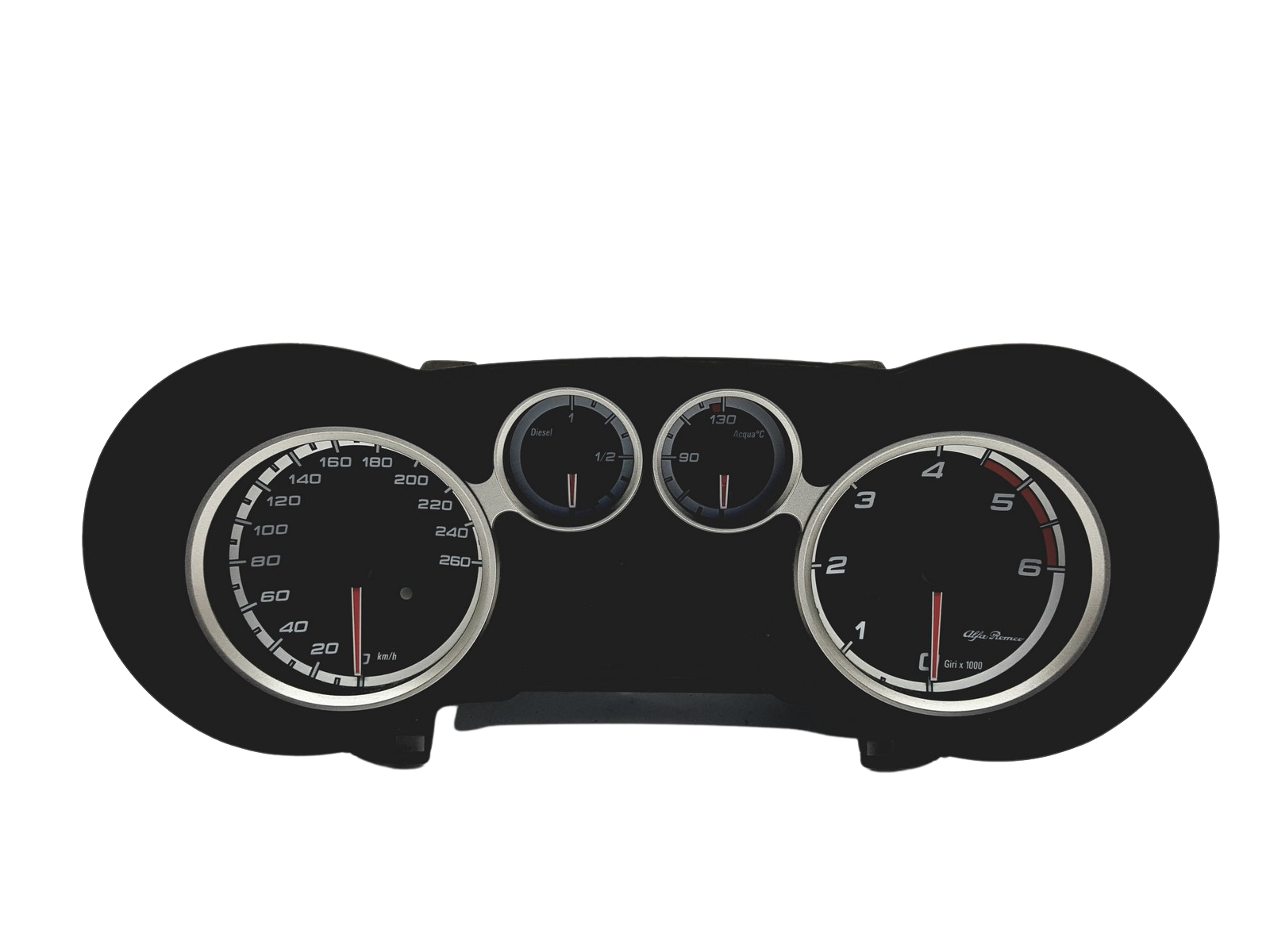 Merilnik vrtljajev Alfa Romeo Mito 50525484 A2C80854200 VDO main product photo