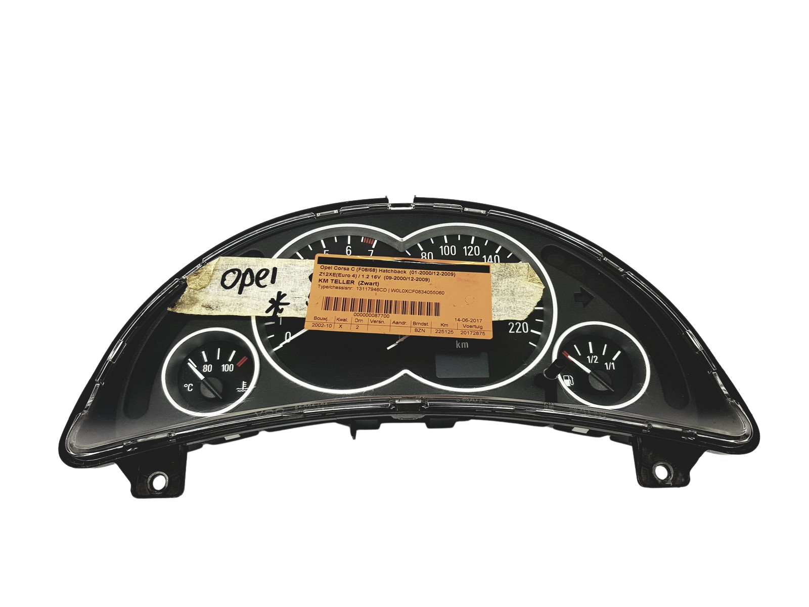 Merilnik hitrosti Opel Corsa C 13117946CD 110080226005 53346 main product photo