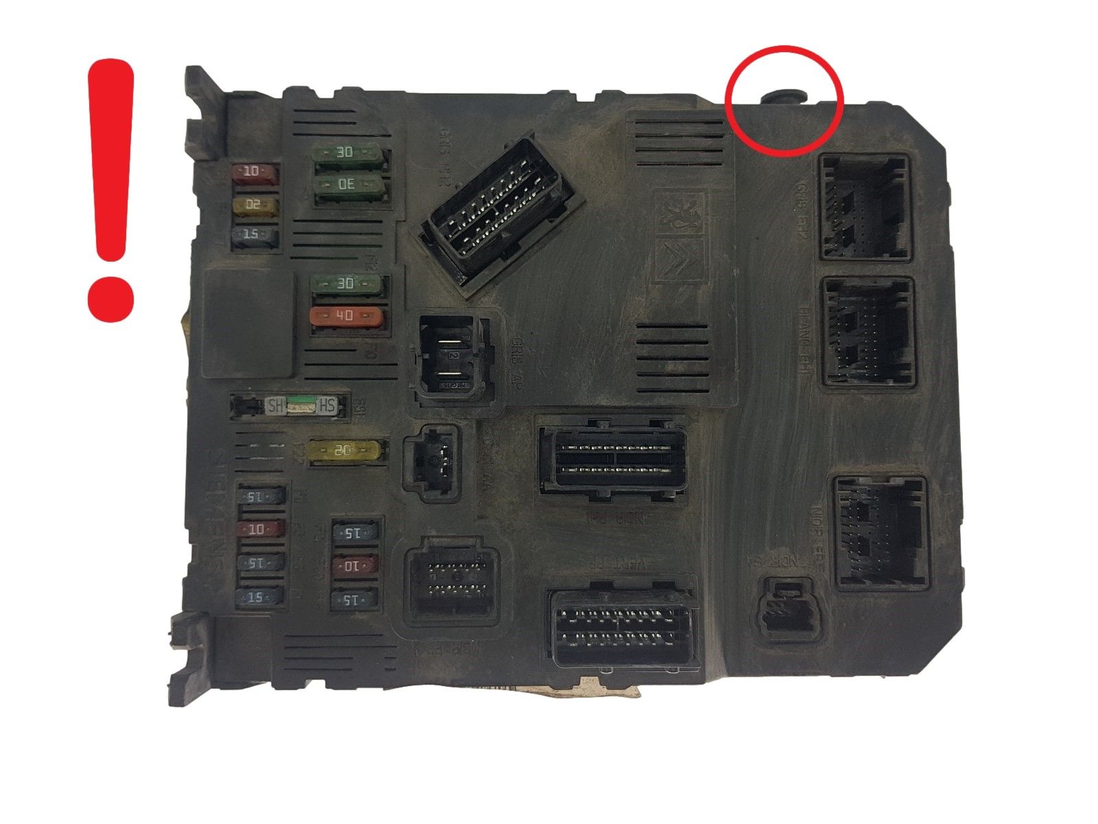 Kontrolna Enota BSI F01-00 S118085300K 9652474380 PSA Siemens 1791 main product photo