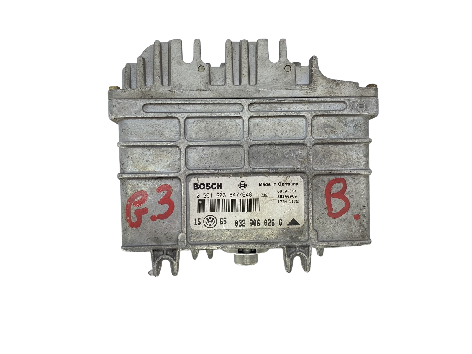 Kontrolna Enota 0261203647/648 032906026G VW Bosch 53963 main product photo