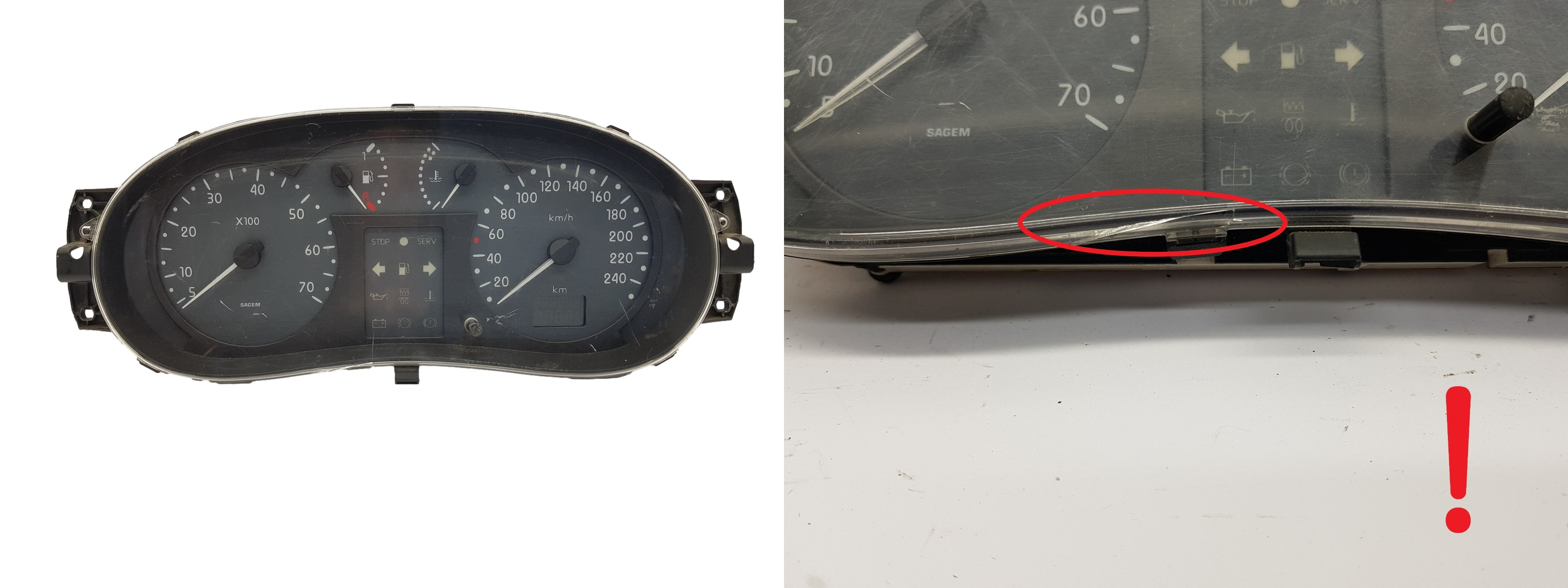 Merilnik hitrosti Renault Clio 2 7700428508 2937 main product photo